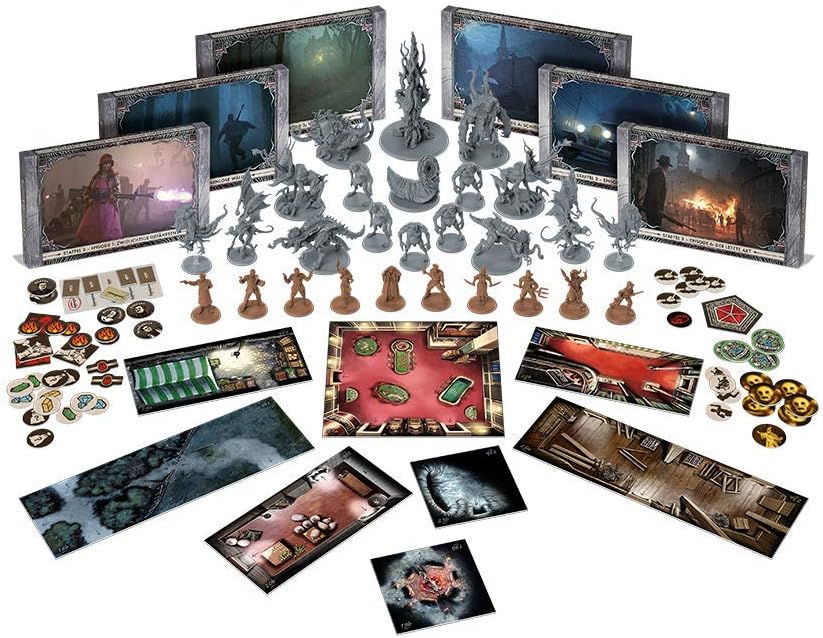 CMON | Cthulhu: Death May Die – Staffel 2 | Erweiterung | Expertenspiel | Dungeon Crawler | 1-5 Spie