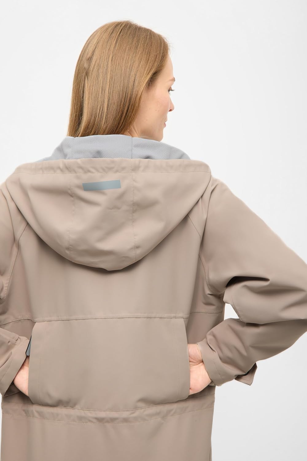 derbe Damen Regenjacke Phoebholm dog Gefüttert Gassi 34 Cobblestone / Neutral Gray, 34 Cobblestone /