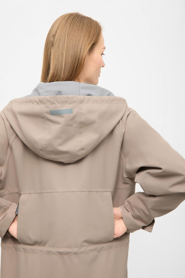 derbe Damen Regenjacke Phoebholm dog Gefüttert Gassi 34 Cobblestone / Neutral Gray, 34 Cobblestone /