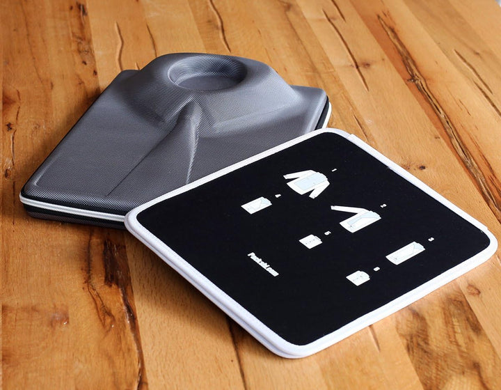 Packshi® Hemdentasche Knitterfreies Hemd Herren Hartschale Für Die Reise Hemden Transport Im Koffer