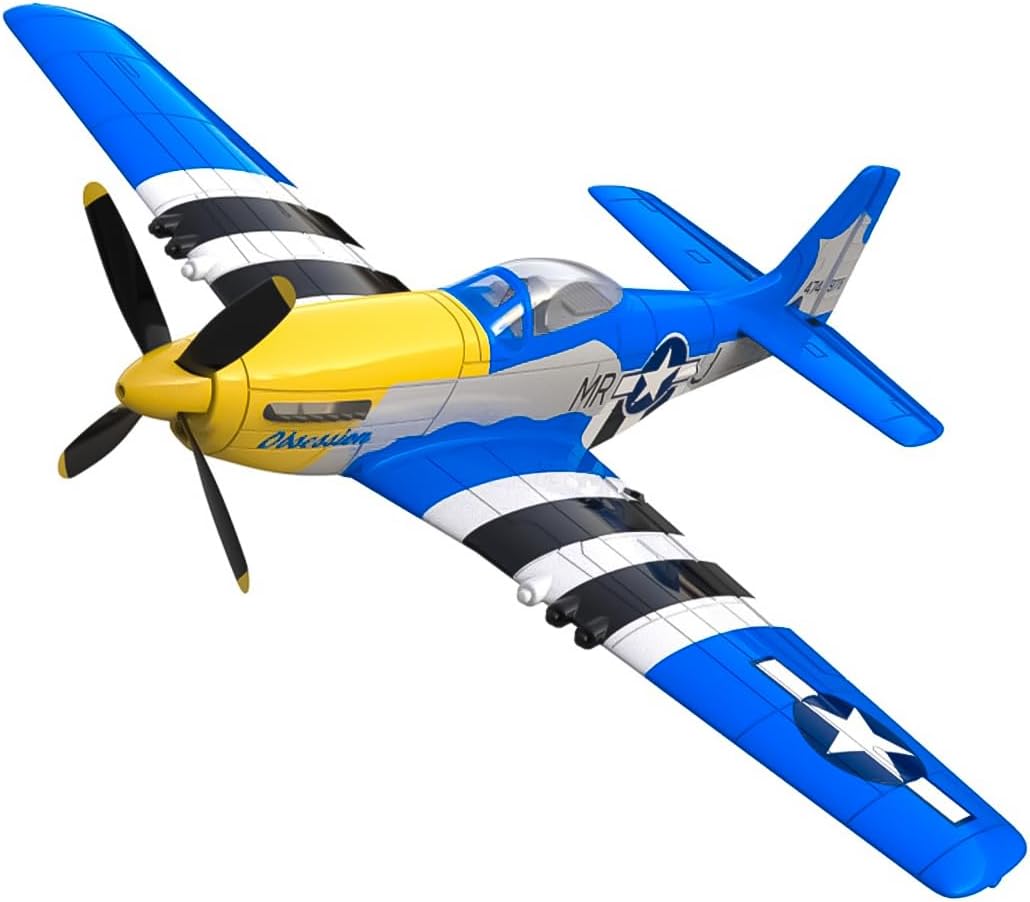 2 Stück RC-Flugzeugpropeller 4 Blätter, Propellerflugzeugteil Ferngesteuerter Flugzeugpropellerersat