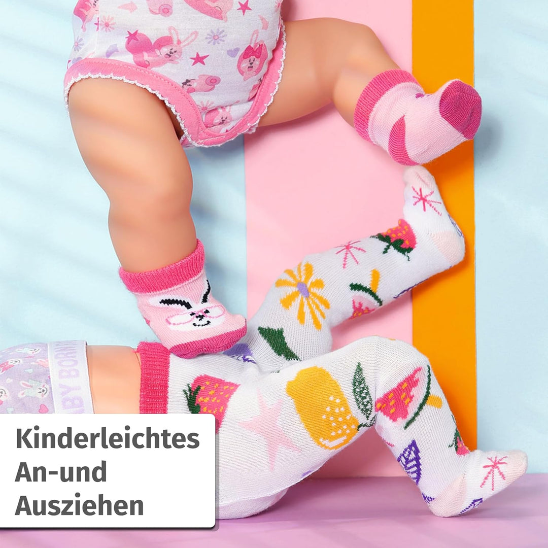Baby Born Strumpfhose und Socken im Set für 43 cm Puppen, Set Nicht frei wählbar 836064 Zapf Creatio