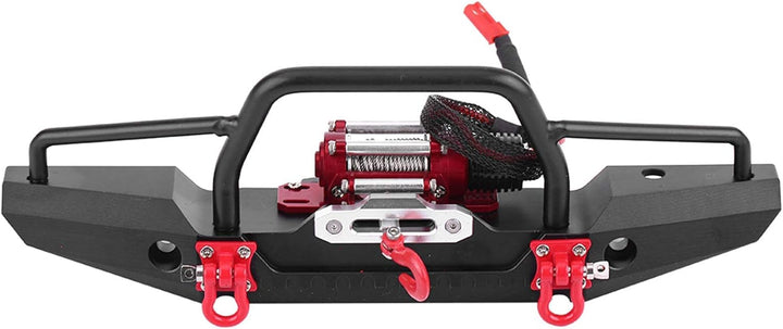 Aluminiumlegierung Vorne, Winde für Traxxas 4 RC Raupenwinde Stossstange mit Zubehör Traxxas High Ca