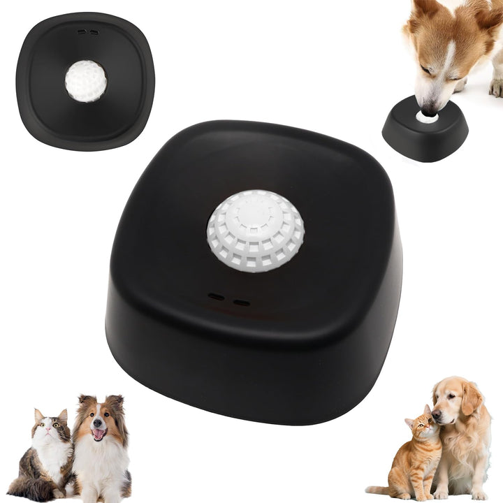 Schleckball Hund, Lick Bowl Für Hunde, Hundelickspielzeug, PP Nassfutter Lick Pad mit Saugnapfbecher