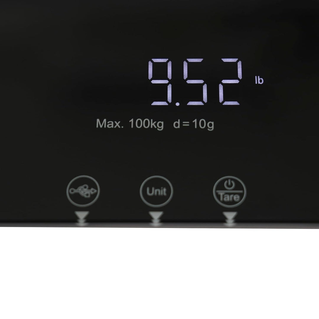 Tierwaage,Digitale Haustierwaage FüR Hunde Und Katzen,kleine Gewichtswaage Personenwaage,Max 100kg,3