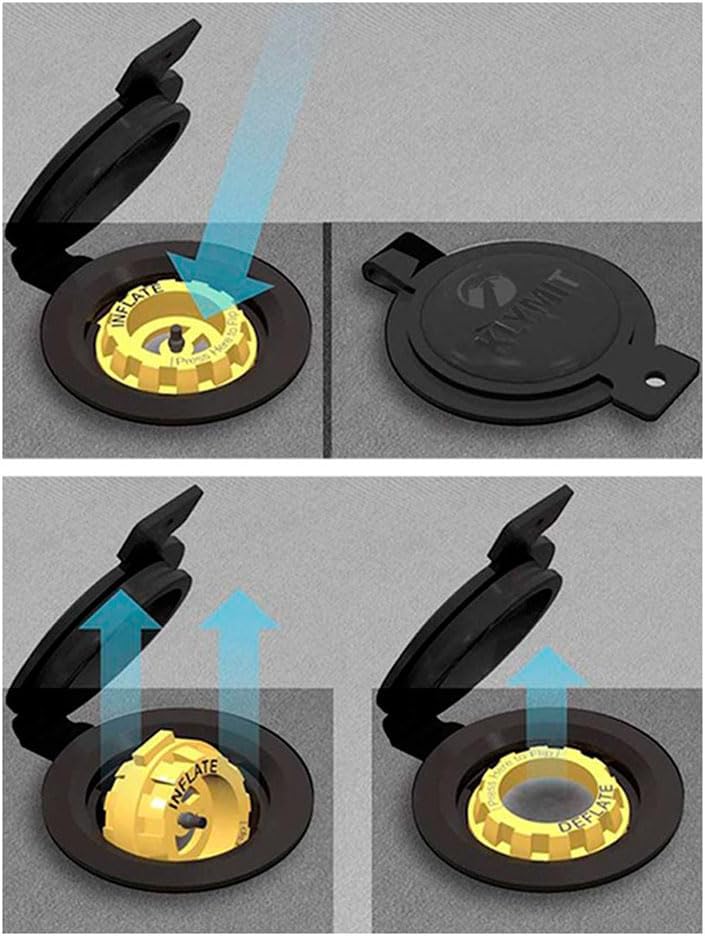 KLYMIT KLYMALOFT Schlafmatte, revolutionäres Air + Schaumstoff-Design, Ultra-dick 12,7 cm, Lofted Me