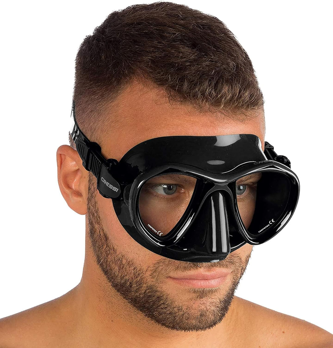 CRESSI Metis Mask Einheitsgrösse Schwarz, Einheitsgröße Schwarz