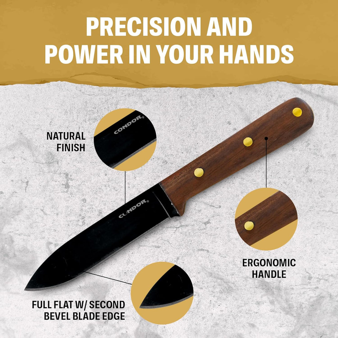 Condor Tool & Knife SOLOBOLO Messer, 1075 Carbonstahl, Mehrfarbig, One Size