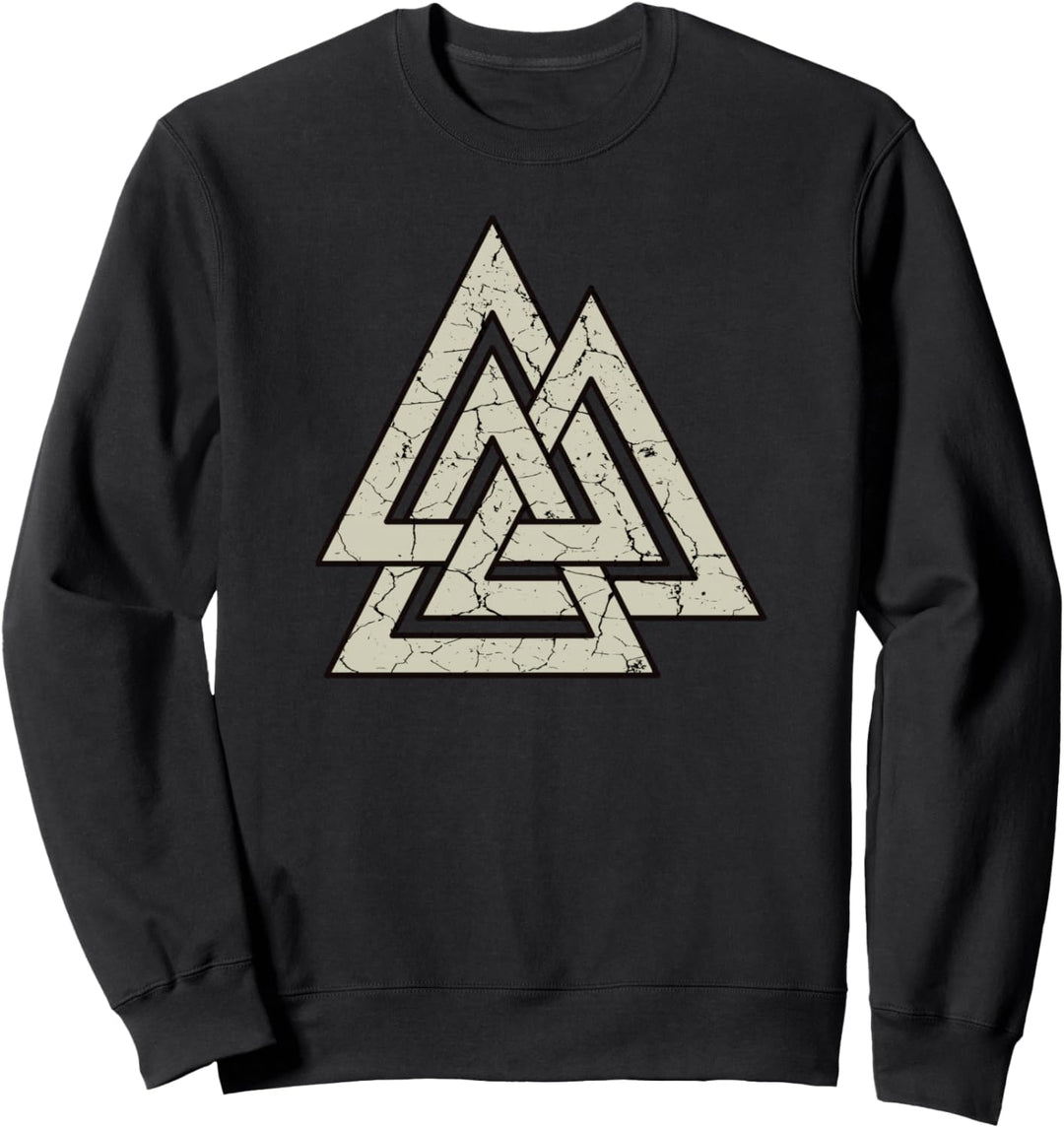 Vikings Rune Valknut Wotansknoten Odin Sweatshirt
