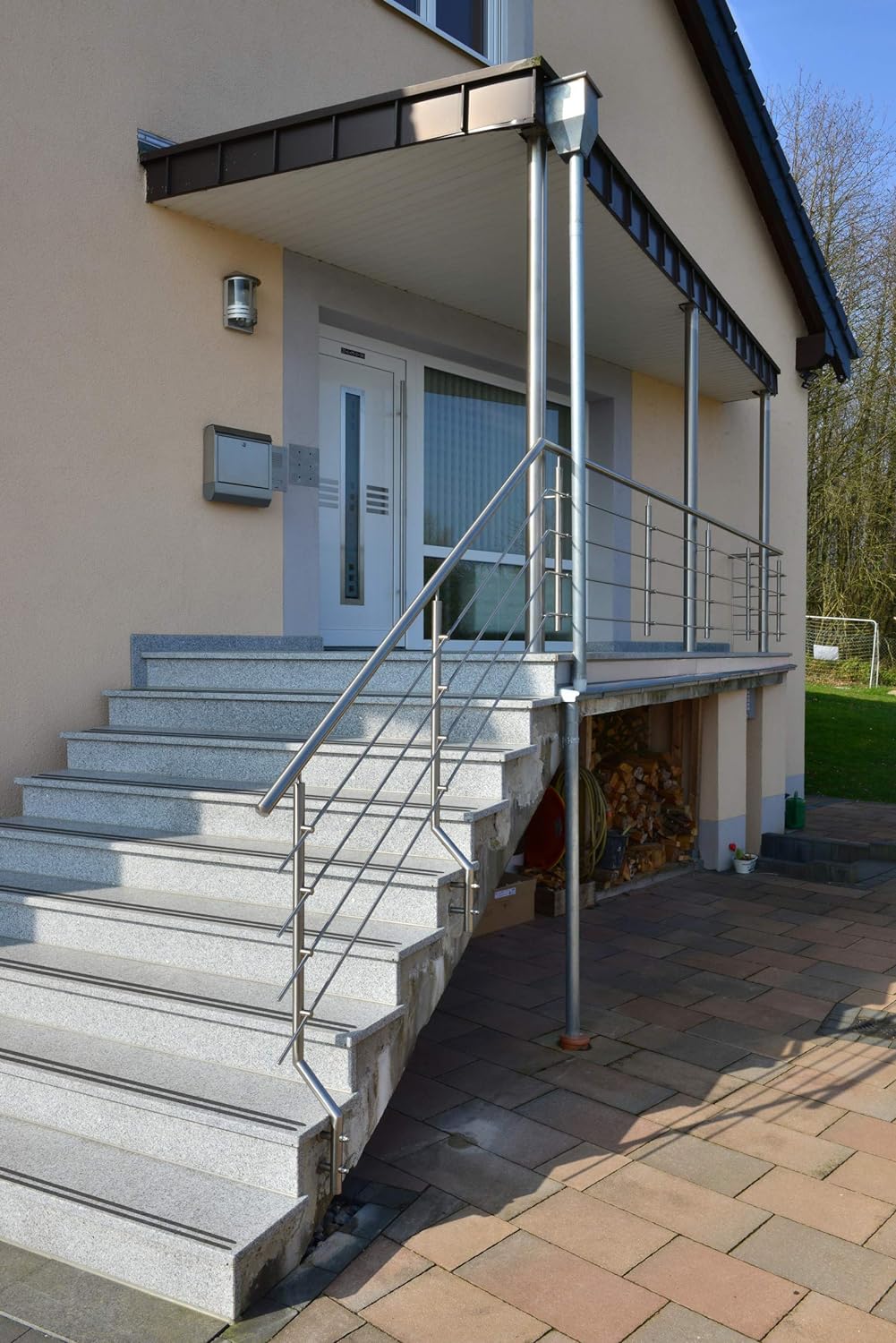 Kara Grip HD Gewerbe Anti Rutsch Streifen Gewerbe 60iger Körnung 18,3 lfm Rolle 5 cm schwarz