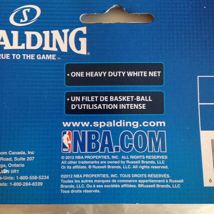 Spalding Heavy Duty White Net, for Basketball Rim