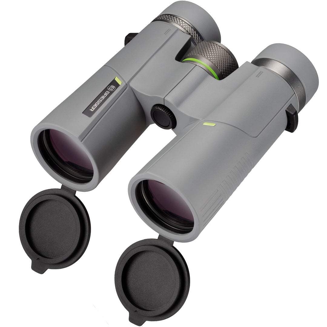Bresser Fernglas 8x42 Wave, wasserdicht, mit BaK-4-Glas, UR-Vergütung und Brillenträgerokularen, per