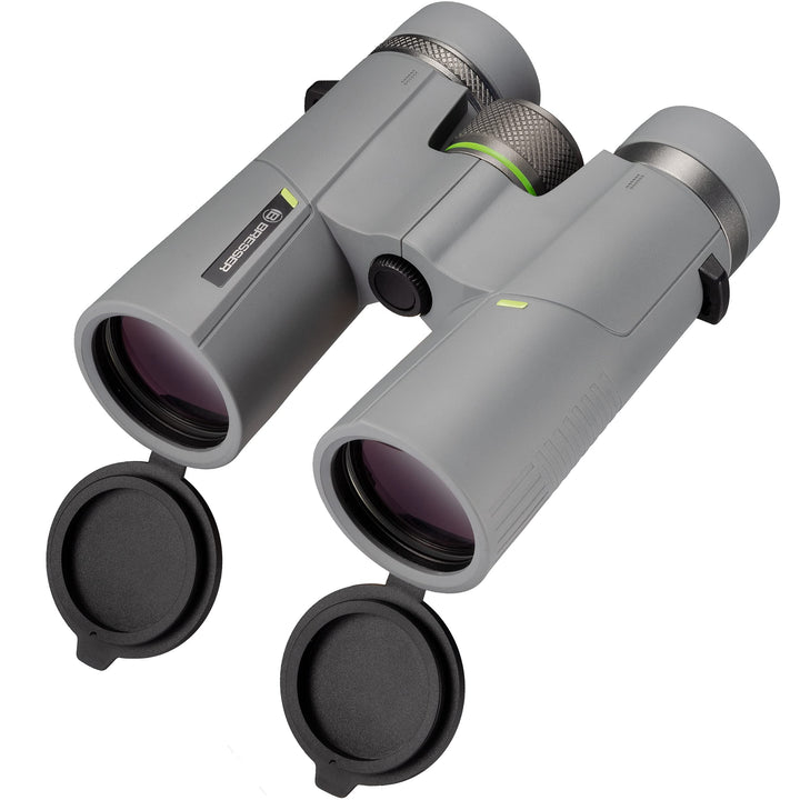 Bresser Fernglas 8x42 Wave, wasserdicht, mit BaK-4-Glas, UR-Vergütung und Brillenträgerokularen, per