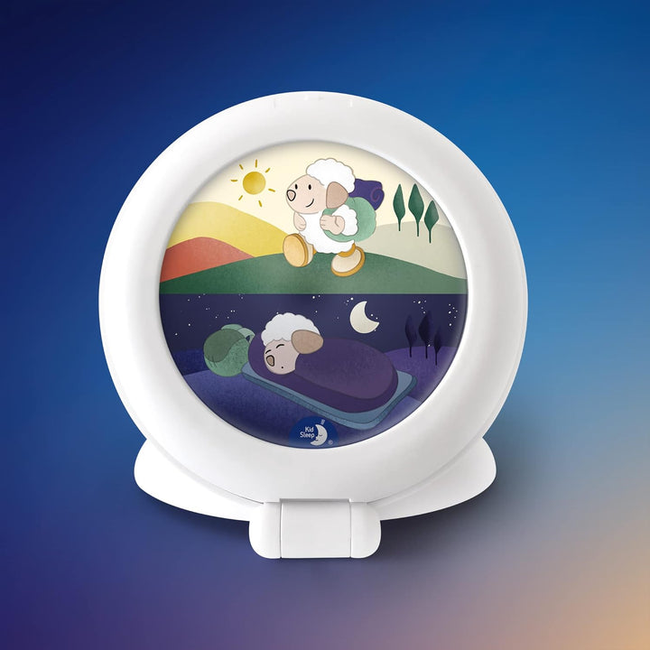 Pabobo - Kid Sleep Wecker, Lernwecker für Kinder, Tag/Nacht, beleuchtet, Mädchen/Jungen, Globetrotte
