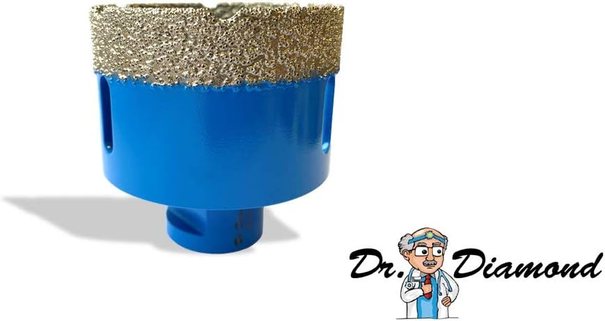 Dr. Diamond | Diamant Fliesenbohrer Blue Diamond für Fliesen & Feinsteinzeug Lochsäge für Winkelschl