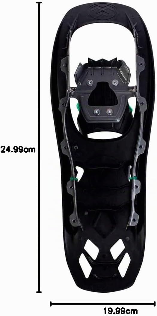 Tubbs Unisex – Erwachsene Flex Schneeschuhe 24'' (61 cm) Schwarz/Grün, 24'' (61 cm) Schwarz/Grün