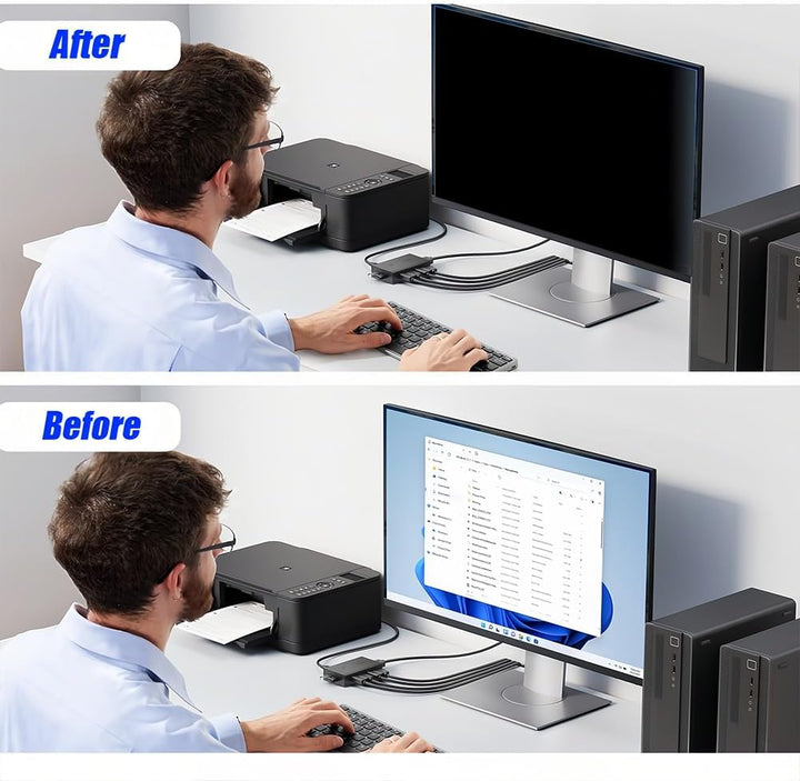 24 Zoll Bildschirm Blickschutzfilter, Verbesserter Displayschutzfolie Abnehmbare HD Datenschutzfolie