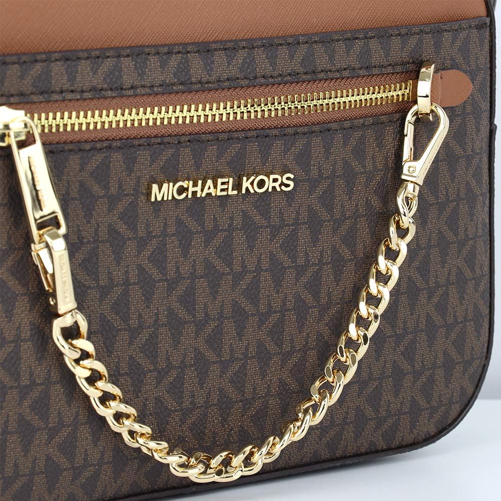 Michael Kors Damen Umhängetasche Crossbody Braun L, Braun L