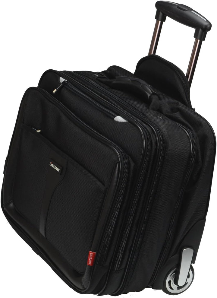46102 - Business Trolley Executive Line Bravo 2 aus Nylon, schwarz, 42 cm Koffer, Koffer
