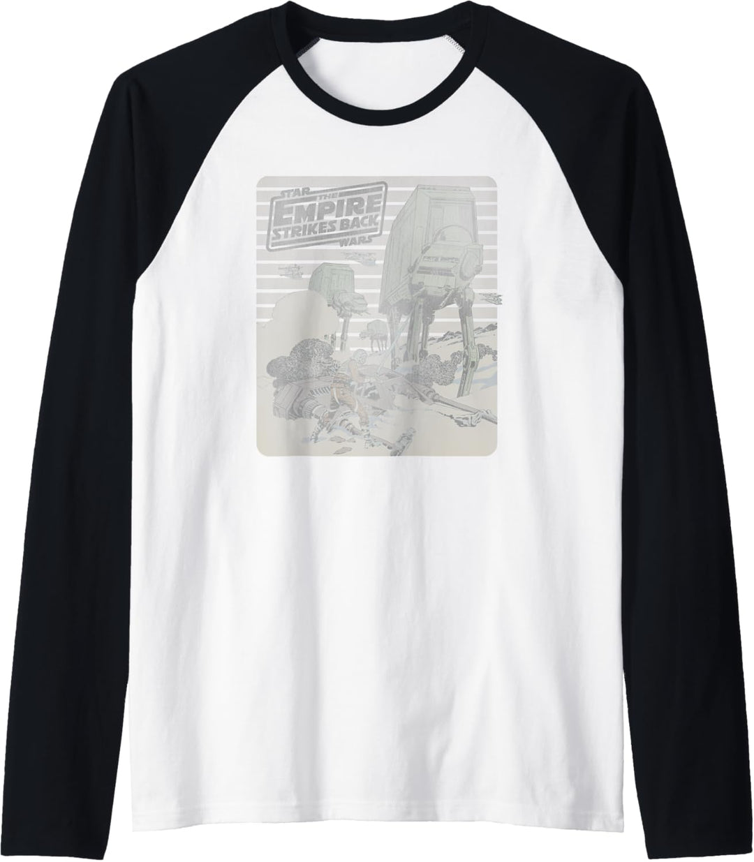 Star Wars Empire Strikes Back Battle of Hoth Raglan