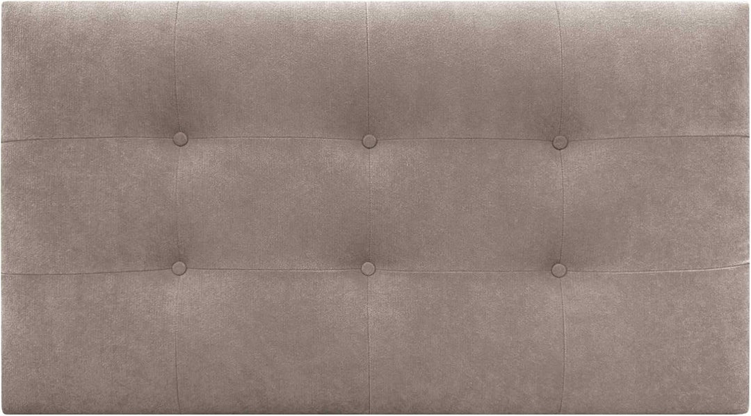 DHOME Kopfteil, gepolstertes Bett Kopfteil 8cm dick. Gepolstertes Kopfteil ACUALINE Stoff und Kunstl