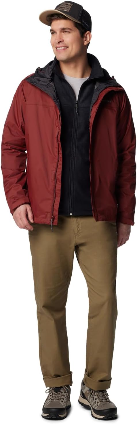 Columbia Herren Watertight Ii Front-Zip Hooded Rain Jacket Regenjacke M Gewürz, M Gewürz