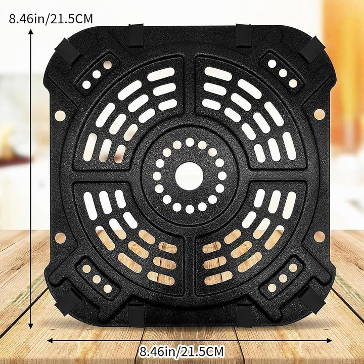 GXF Grillplatte für Heissluftfritteuse für Ninja AF180UK Air Fryer Pro XL 6-in-1 6.2L, 21.6x20.3 cm