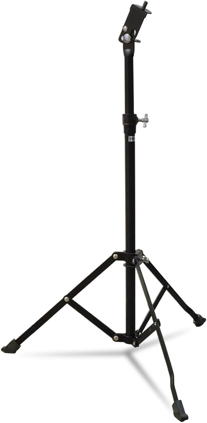keepdrum DPS Übungspadständer Drum Practice Pad Stand Stativ Ständer mit Tasche