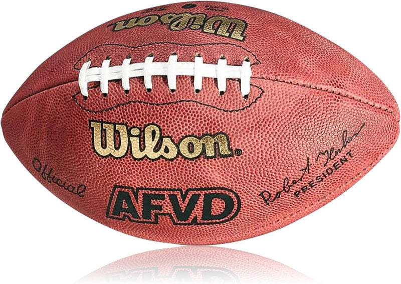 Wilson Football AFVD Game Ball, SC, Rot, Senior, WL0206101141