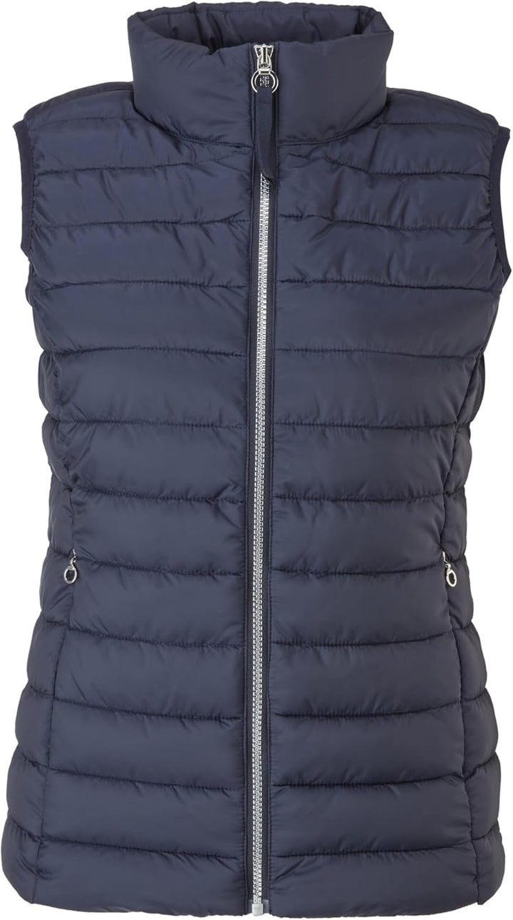 s.Oliver Herren Steppweste – Slim Fit, leicht gefüttert, Stehkragen – Funktional für Outdoor, Überga