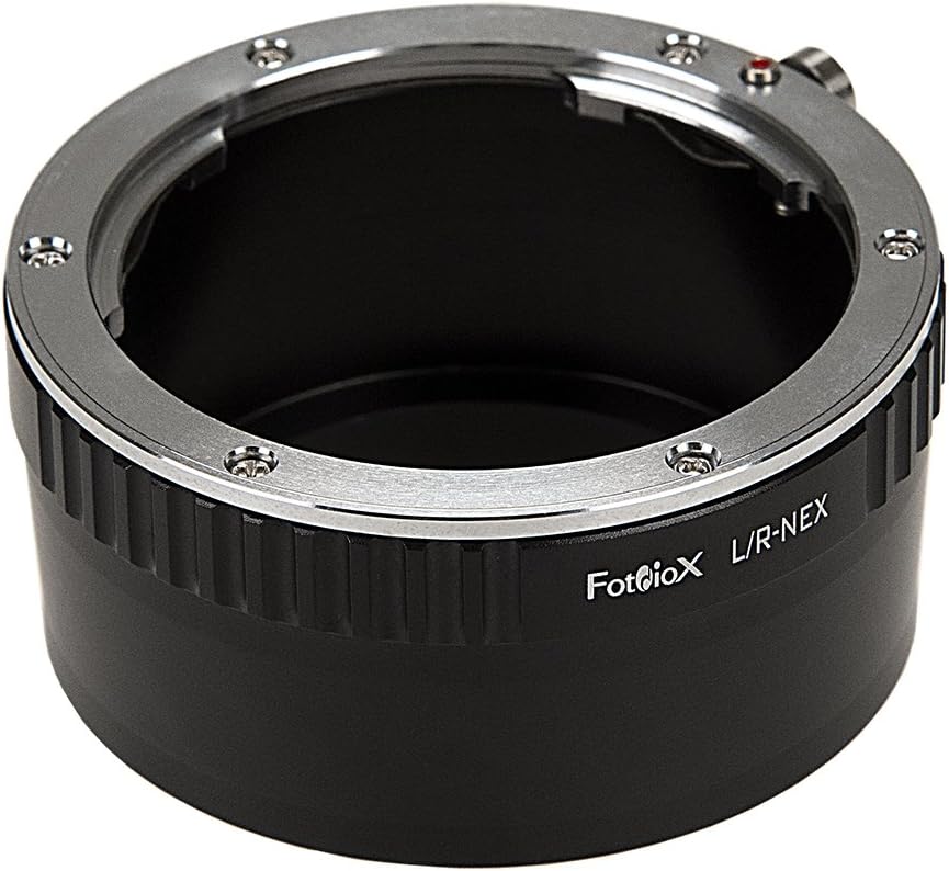 Fotodiox Lens Mount Adapter Compatible with Leica R Lenses on Sony E-Mount Cameras Leica R Standard,