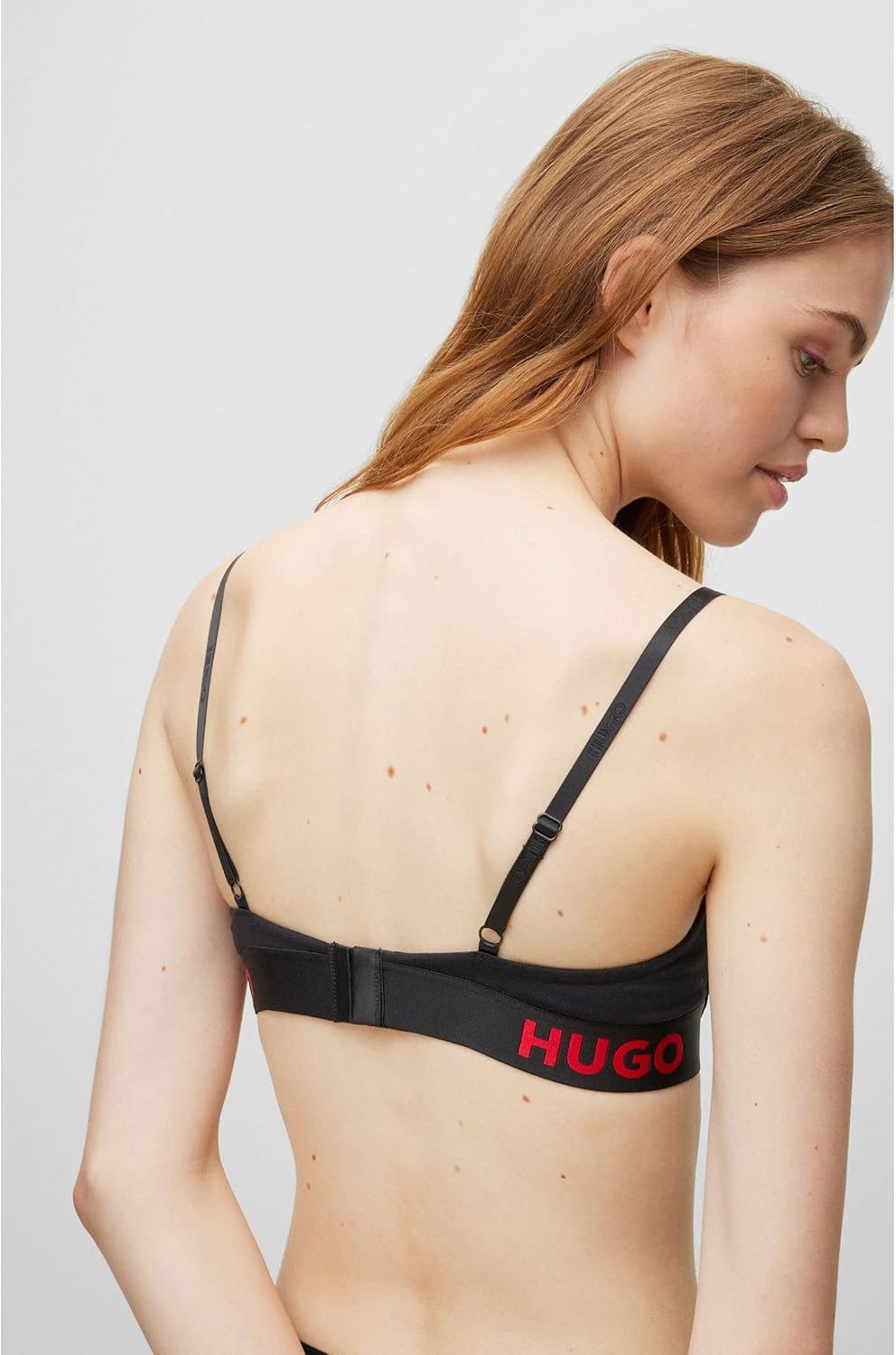 HUGO Damen Bra Sporty Underwire BH 70C Black1, 70C Black1