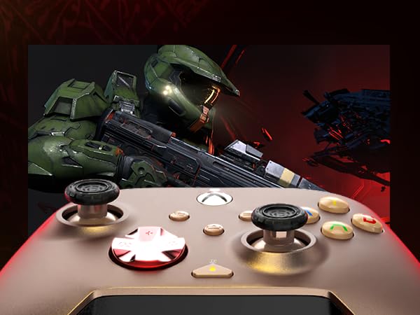 PDP Xbox REMATCH Fortgeschrittener Kabelgebundener Controller NUBIA BRONZE