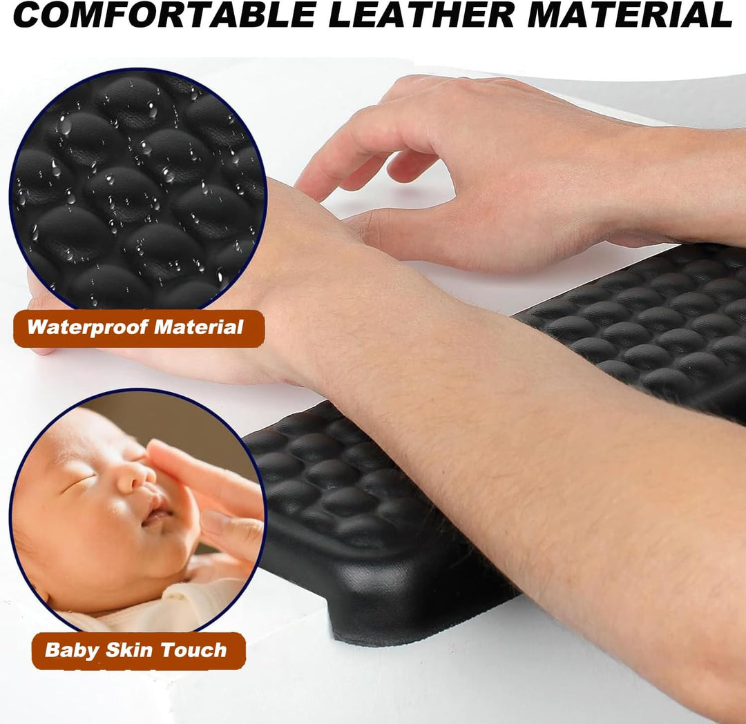Armauflage Schreibtisch,2 Stück L-förmige Schreibtisch Handgelenk Ellenbogenstütze,Ergonomische Anti