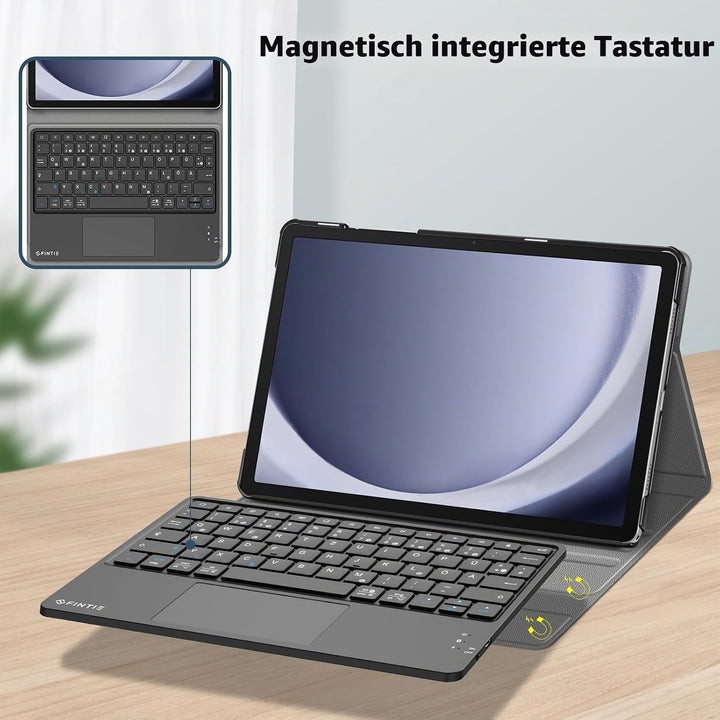 FINTIE Tastatur Hülle für Samsung Galaxy Tab A11+ Plus 11" 2025 / Tab A9+ Plus 11 Zoll 2023 Tablet -