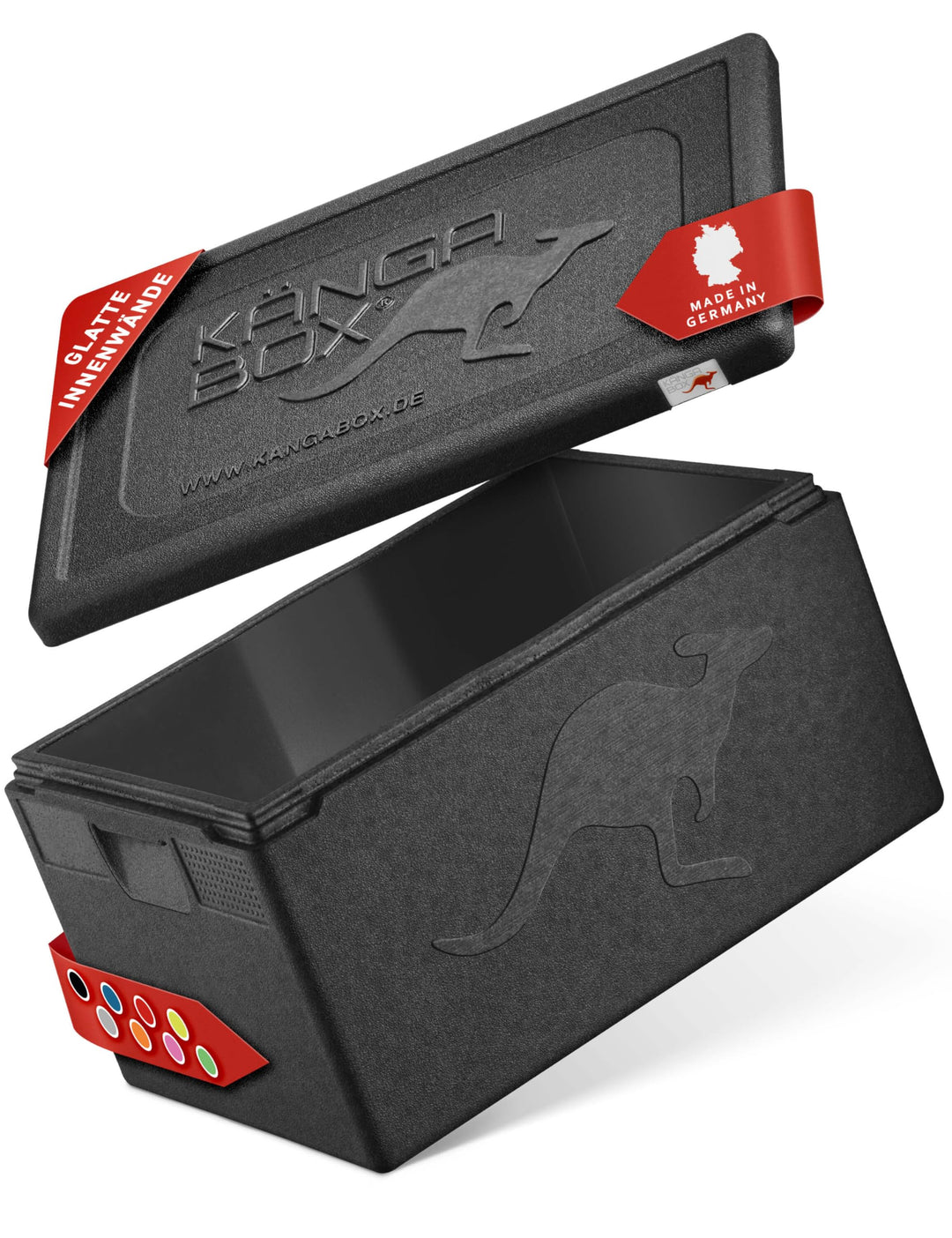 Professional Thermobox & Kühlbox GN 1/1 48L Standardgriff – Patentierte Glatte Innenfläche – Top Iso
