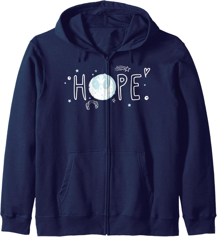 Star Wars Hope Rebel Logo Kapuzenjacke