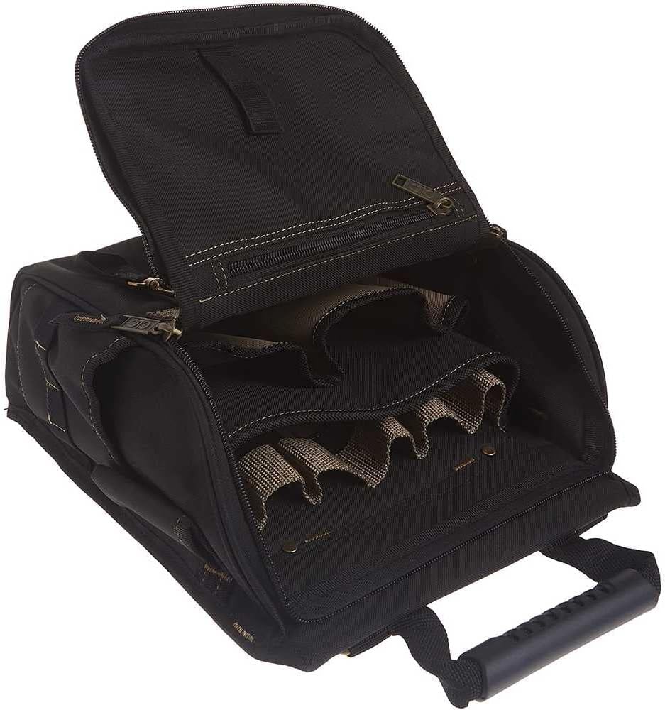 Custom LeatherCraft Professional Electricians Tool Pouch 21-POCKET, 21-POCKET
