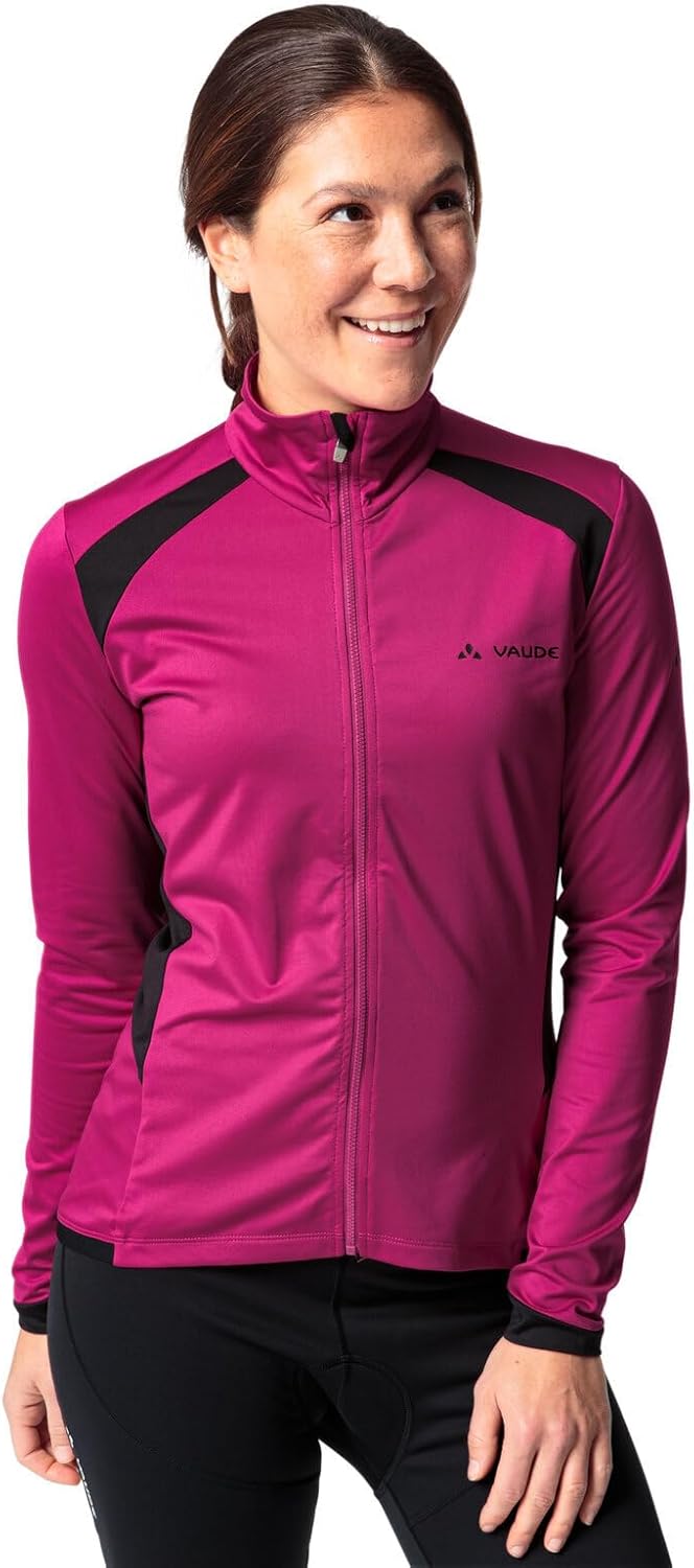 VAUDE Damen Women's Posta Ls Tricot Ii T-Shirt 36 Rich Pink, 36 Rich Pink