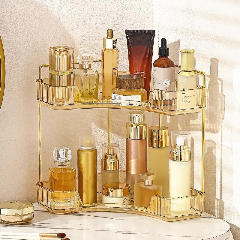 Make up Organizer, Kosmetik Organizer, Beauty Organizer, Hautpflege Organizer für Bad Schminktisch (