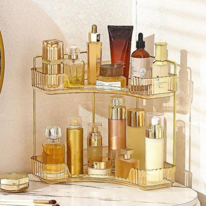 Make up Organizer, Kosmetik Organizer, Beauty Organizer, Hautpflege Organizer für Bad Schminktisch (