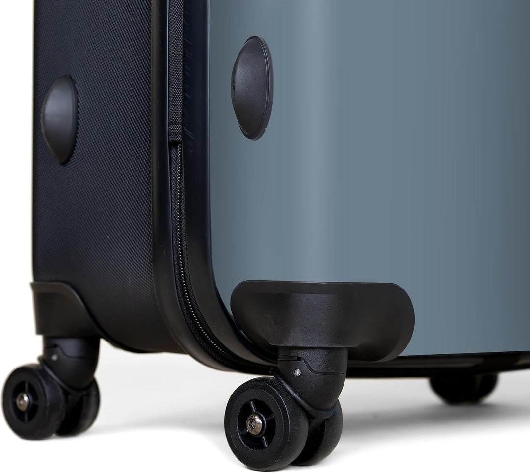 NoBoringSuitcases.com® Koffer XL Gross 77x51.5x28 cm Hartschale Reisekoffer 4 Rollen Leicht Koffer T
