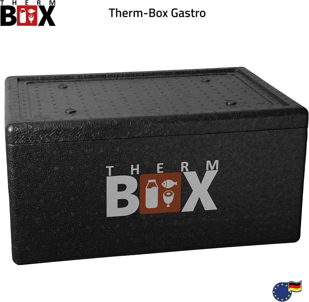 THERM BOX Profi Styroporboxen stappelbar 5 bis 80 Liter Isolierbox Thermobox Warmhaltebox Kühlbox Th