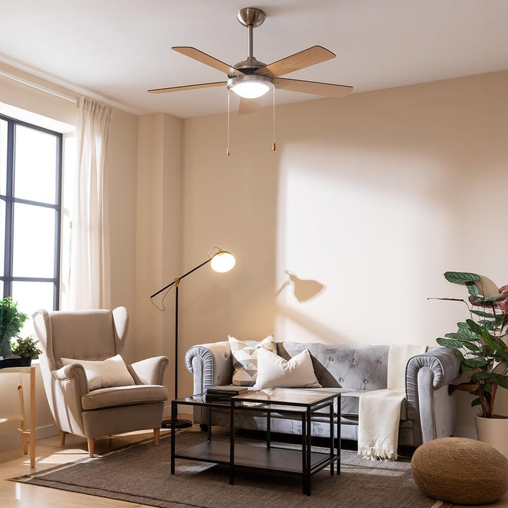 Cecotec EnergySilence Aero 540 Deckenventilator. 60 W, 132 cm Durchmesser, 5 Wendbare Flügel, 3 Gesc