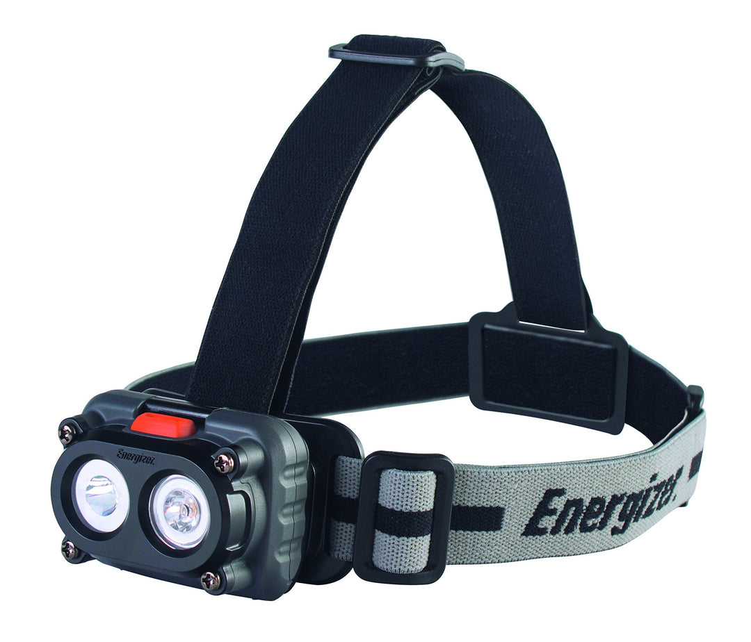 Energizer Magnet Headlight, 2 weisse LED, verschiedene Modi, magnetische Halterung, Kopfband mit Dre