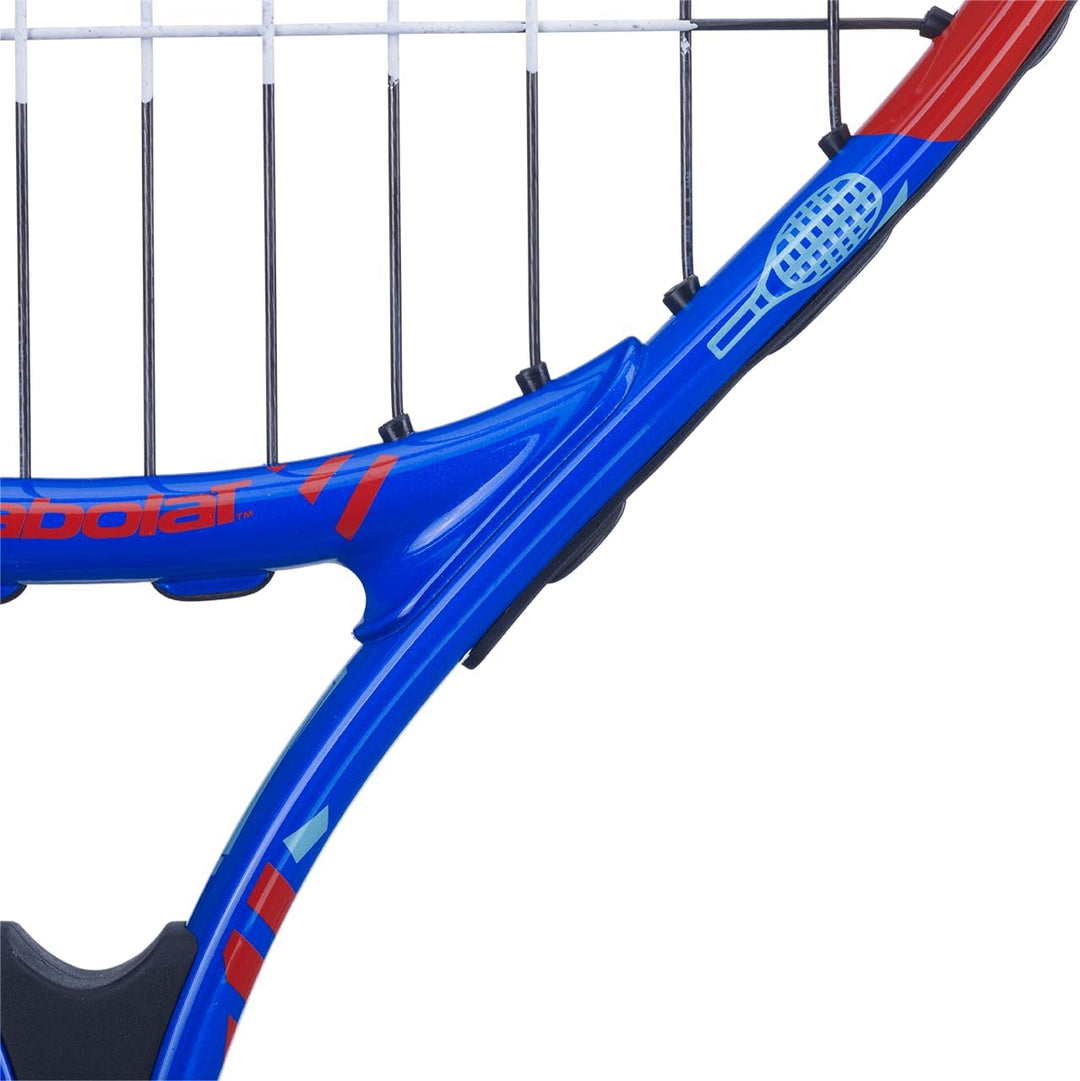 Babolat, Tennisschläger Modell Ballfighter, Grösse 17", Blau/Rot, Verbundmaterial, Ideal für Kinder,