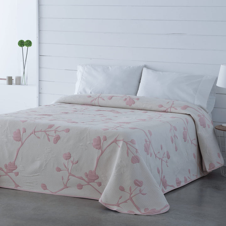 VIALMAN Tagesdecke, leicht, Rosa, 105 x 190 cm 105x190 cm Rosa, 105x190 cm Rosa
