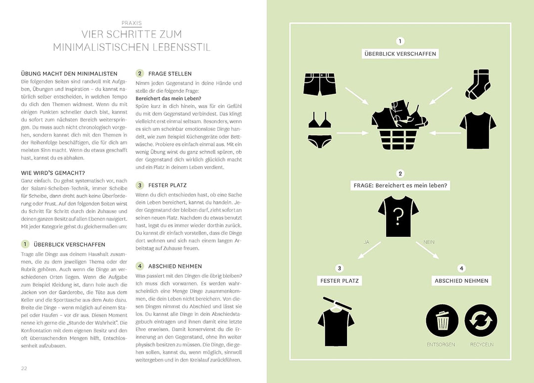 Einfach leben – Der Praxis-Coach: Mit Minimalismus den Alltag organisieren. Praxisbuch zum Guide für