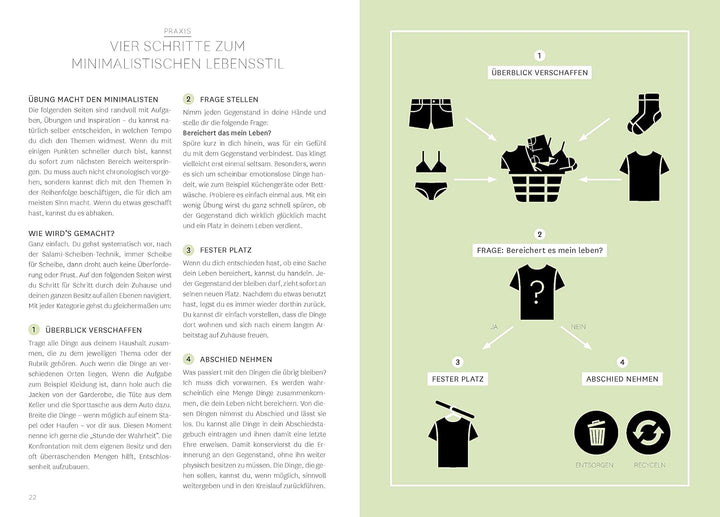 Einfach leben – Der Praxis-Coach: Mit Minimalismus den Alltag organisieren. Praxisbuch zum Guide für