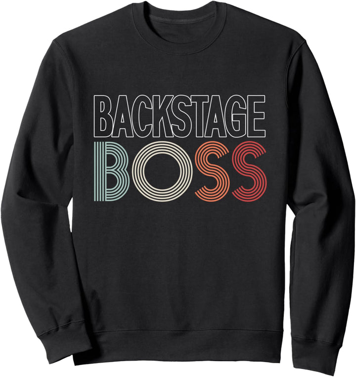 Backstage Boss | Audioingenieur | Tontechniker Sweatshirt